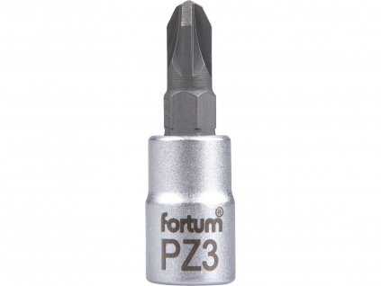 hlavice zástrčná 1/4' hrot pozidriv, PZ 3, L 37mm