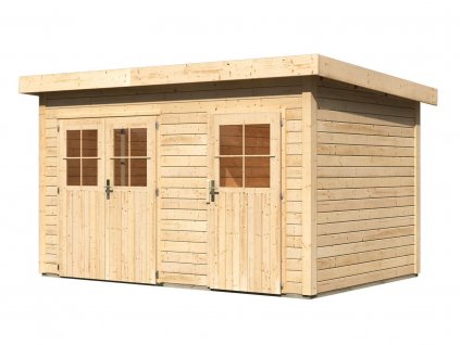 dřevěný domek KARIBU TINTRUP (64279) natur LG1780