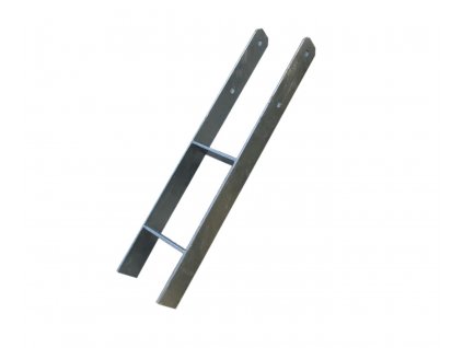KARIBU - ocelová H - kotva do země 9 x 9 cm, délka 60 cm (40207) LG1896