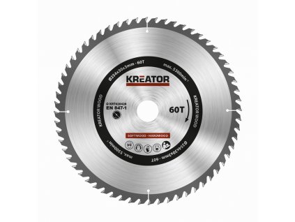 KRT020428 - Pilový kotouč na dřevo 254mm, 60T