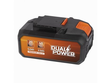 POWDP9037 - Baterie 40V LI-ION 2,5Ah  + 3x pracovní rukavice zdarma
