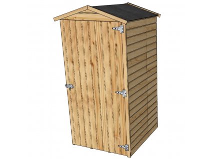 dřevěný domek SOLID ANITA 1 - 90 x 96 cm (S879-1) LG2389