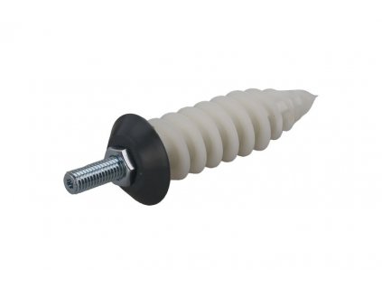 Hmoždinka šroubovací antracit do izolace pro objímky svodu 2ks