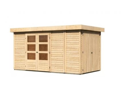 dřevěný domek KARIBU RETOLA 5 (82964) natur LG3380