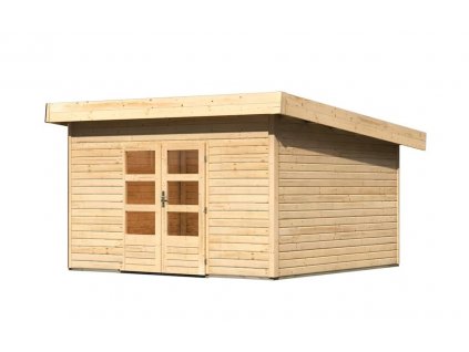 dřevěný domek KARIBU NORTHEIM 5 (91462) natur LG3862