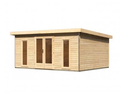 dřevěný domek KARIBU RADEBURG 4 (31479) natur LG3949