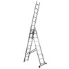 Žebřík hliníkový třídílný 3x9 Procraft  PLA3.592 | PLA3.592