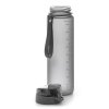 Láhev G21 na pití, 1000 ml, šedá-zmrzlá