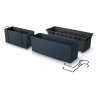 Květináč Prosperplast URBI CASE W 39,5 cm antracit