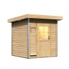 finská sauna KARIBU TORGE (91456) natur LG4011
