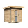 finská sauna KARIBU TORGE (86172) natur LG4012