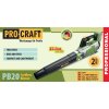 Aku fukar Procraft PB20 (bez baterie a nabíječky) PB20 - doprodej  + 3 roky záruka a servis PLUS - reklamace bez starostí