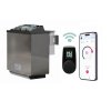 saunová kamna KARIBU 9 kW (1115) s řídicí WIFI jednotkou a ovládáním přes aplikaci LG4765
