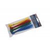 Pásky vázací WESTBERG 150x2.5mm 100ks barevné
