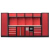 Kvalitní PROFI RED dílenský nábytek 3920 x 495 x 2000 mm - RTGS1301AR