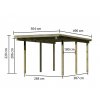 carport KARIBU BASIC 1 62023 LG1867