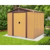 zahradní domek MAXTORE 108 HNĚDÝ LG1870  + 10 let záruka na prorezivění