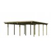 dvojitý carport KARIBU BASIC 2 62041 LG1880