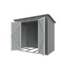 Zahradní domek, 2140 x 1230 x 1730 mm - AH7400  + Praktický dárek - kvalitní pracovní rukavice