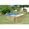 bazén KARIBU 4,0 x 4,0 m D1 (45629) LG2023