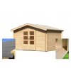 dřevěný domek KARIBU BAYREUTH 5 (14525) SET LG2097  + Praktické dárky k tomuto zboží