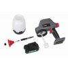 POWEB5510 - Aku stříkací pistole 18V LI-ION (bez baterie)  + 3x pracovní rukavice zdarma + extra servis