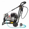 POWXG9009 - Benzinová tlaková myčka s čerpadlem 208cc 170bar  + 3x pracovní rukavice zdarma a záruka 3 roky