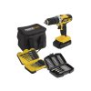 POWX00840 - Aku příklepový šroubovák / vrtačka 20V LI-ION 2BAT  plus  53ks přísl.  + 3x pracovní rukavice zdarma a záruka 3 roky