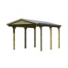 carport KARIBU SATTELDACH 1 43468 LG2487