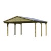 carport KARIBU SATTELDACH 3 43470 LG2489