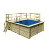 obdelníkový bazén KARIBU model 1B (23638) 4,83 x 4,62 m LG3428