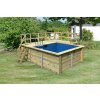obdelníkový bazén KARIBU model 1B (23638) 4,83 x 4,62 m LG3428