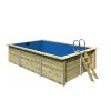 obdelníkový bazén KARIBU model 3 (23636) 3,53 x 5,30 m LG3432