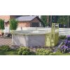 bazén KARIBU model X2 včetně malé terasy (39100) 4,7 x 4,7 m terragrau LG3467