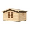 dřevěný domek KARIBU MELDORF 5 (91495) natur LG3638