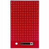 Děrovaná závěsná deska s el. zásuvkou 614,5x1052x24 mm PROFI RED - RWGB1324K  + Praktický dárek - kvalitní pracovní rukavice