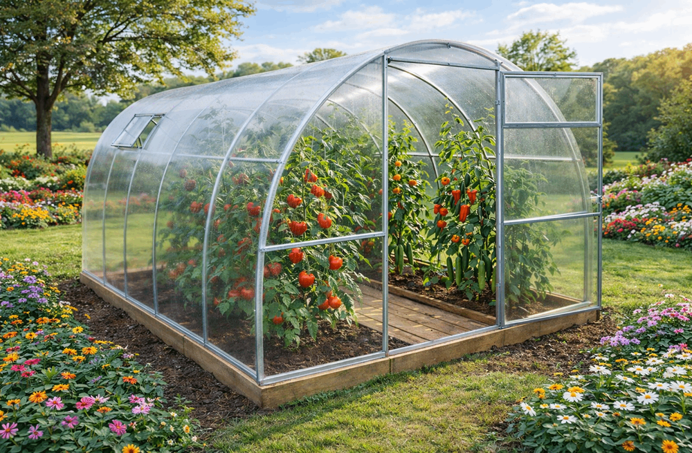 Obloukové skleníky