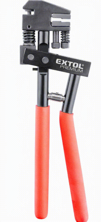 Karosářské kleště EXTOL PREMIUM 290 mm — otočná hlava v pohybu