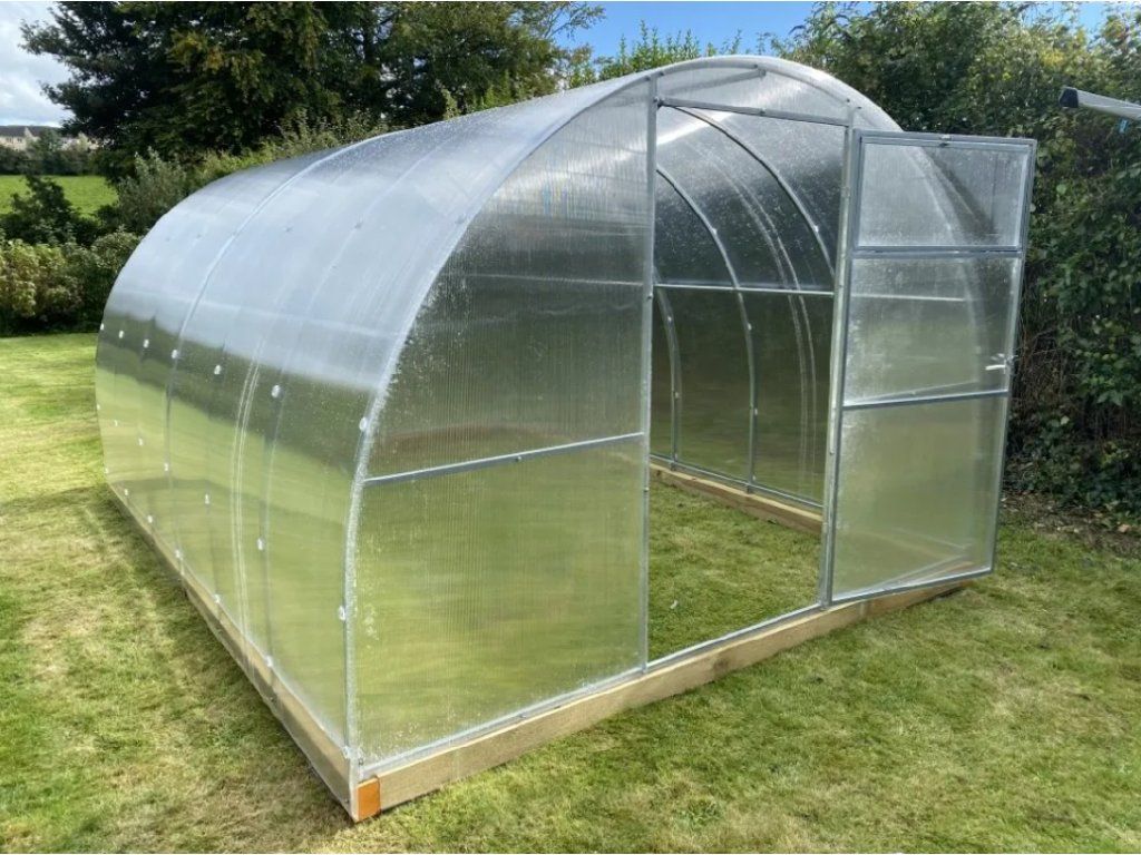 FRUX STRONG 3×4 m 6mm — silnější profil + 6mm polykarbonát