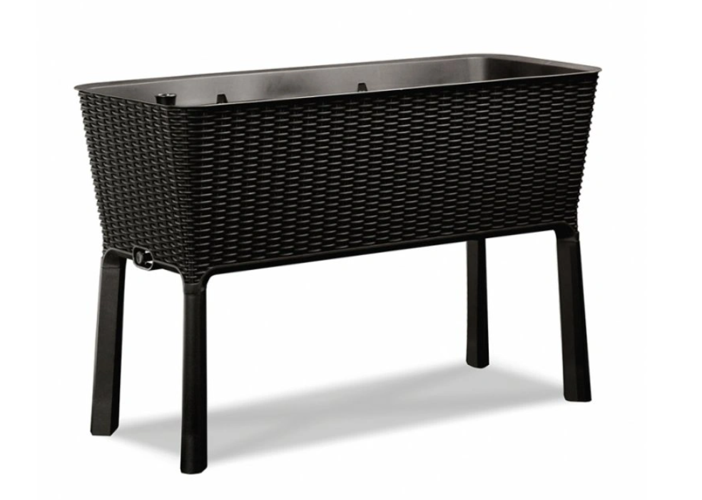 Truhlík na nožičkách Keter Easy Grow šedý