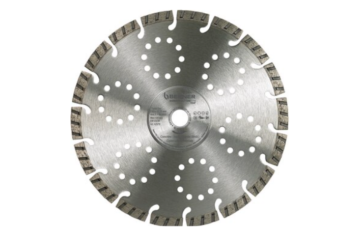 BERNER 125mm diamantový řezný kotouč Turbo CONSTRUCTIONline Top