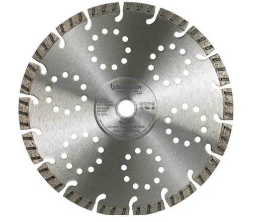 BERNER 230mm diamantový řezný kotouč Turbo CONSTRUCTIONline Top