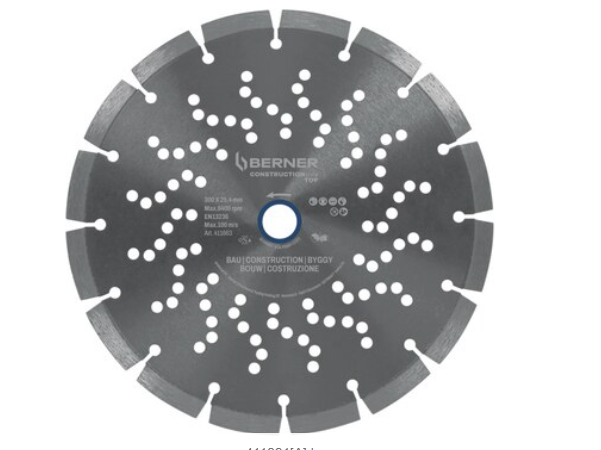 BERNER 230 mm diamantový kotouč na řezání betonu CONSTRUCTIONline