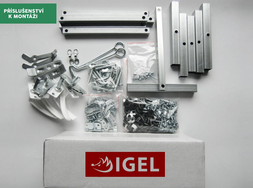 Kotvení skleníku LEGI Estragon — T profily do země nebo betonový základ