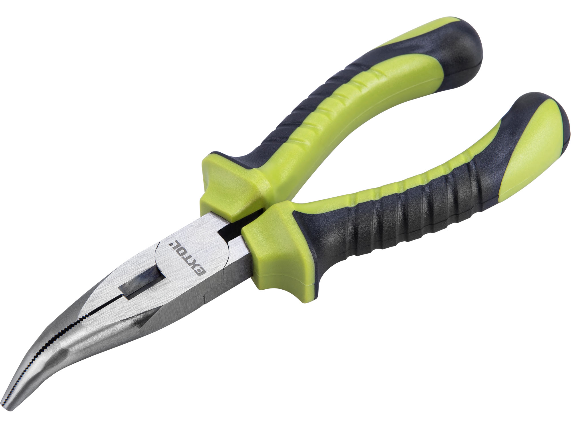 EXTOL CRAFT kleště půlkulaté zahnuté 160mm
