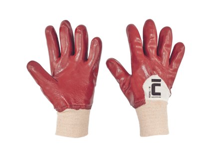 REDPOLL rukavice polomáčené v PVC 12 PÁRŮ