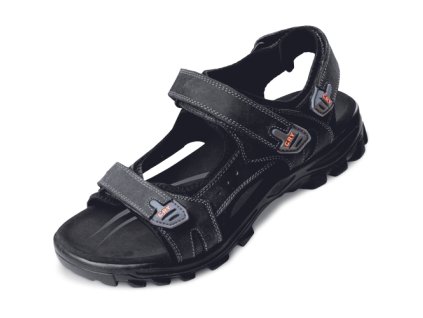 WULIK sandál (Velikost 41, Barva černá)