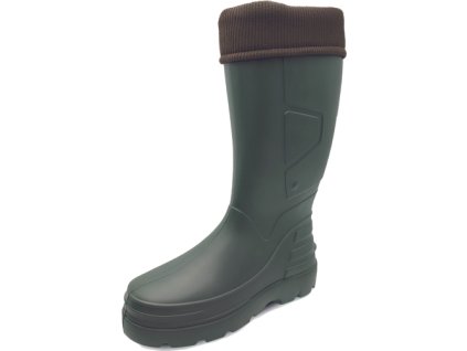 GIANCARLO zateplená holina (Velikost 39, Barva zelená)