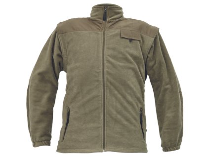 RANDWIK fleecová bunda (Velikost S, Barva lah.zelená)