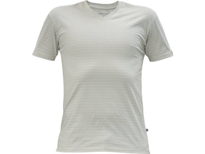 NOYO ESD V-tričko (Velikost XS, Barva šedá)